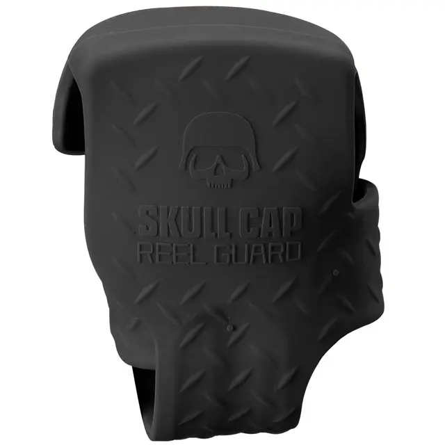 13 Fishing Skull Cap Black Gummerat skydd för dina rullar 