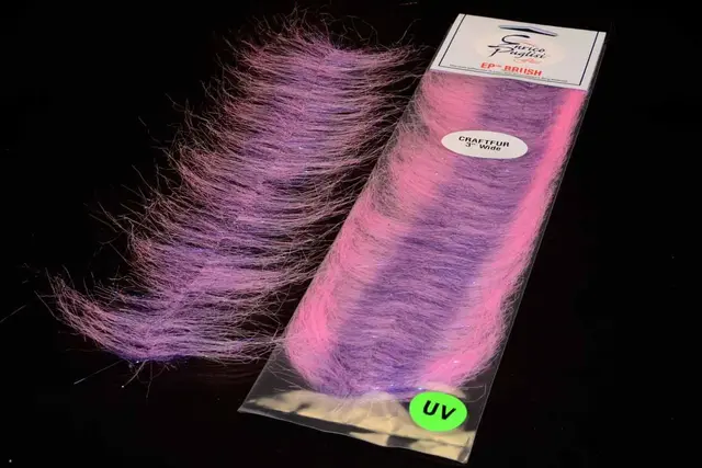 EP Craft Fur Brush Pink/Purple Enrico Puglisi 