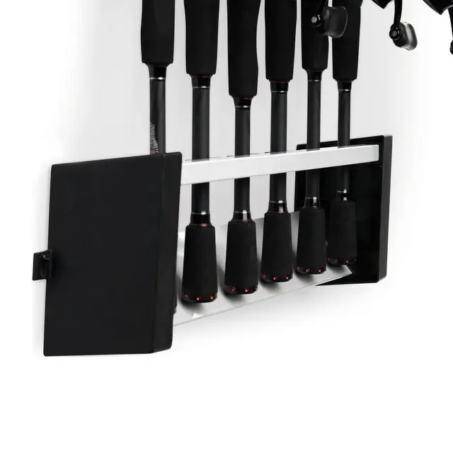 Abu Garcia Vertical 11 Rod Rack Plass til 11 stenger horisontalt 