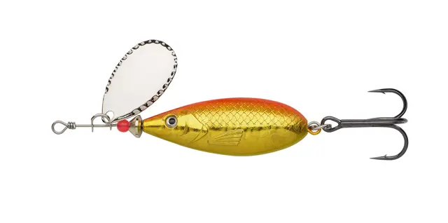 Abu Garcia Droppen Maxi LF GoldFlOr 9g Spinnare med fast kropp för sötvatten 