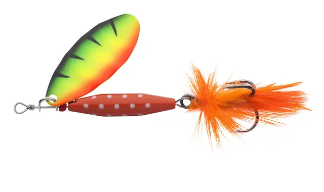 Abu Garcia Reflex Red LF Tiger 7g Klassisk spinnare 