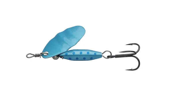 Abu Garcia Reflex Arctic LF Ice blue 7g Klassisk spinnare 