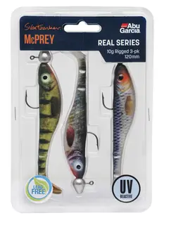 Abu Garcia Svartzonker McPrey Prerigged 3-pack f&#228;rdiga packet 10g Clear Waters