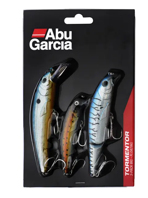 Abu Garcia Tormentor 3-pack Big 3-pack wobbler 