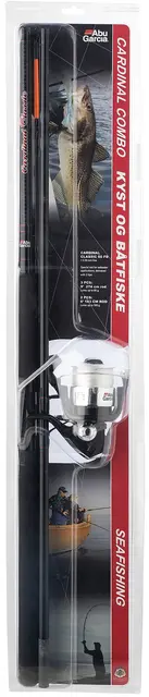 Abu Garcia Cardinal sett Sjøfiske 9' Stang med to tupper og snelle 