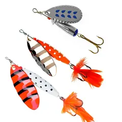 Abu Garcia Favoritt 3, 3-pack Droppen, Reflex White och Reflex Red