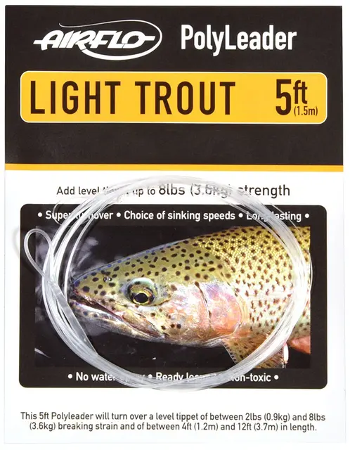 Airflo Light Trout polyleader 8' Hover 