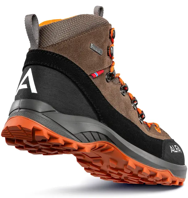 Alfa Kratt Jr GTX 30 Brown Lätt vandringskänga för barn 