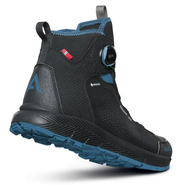 Alfa Bregne A/P/S GTX M Black 40 Lätt och slitstark vandringskänga 