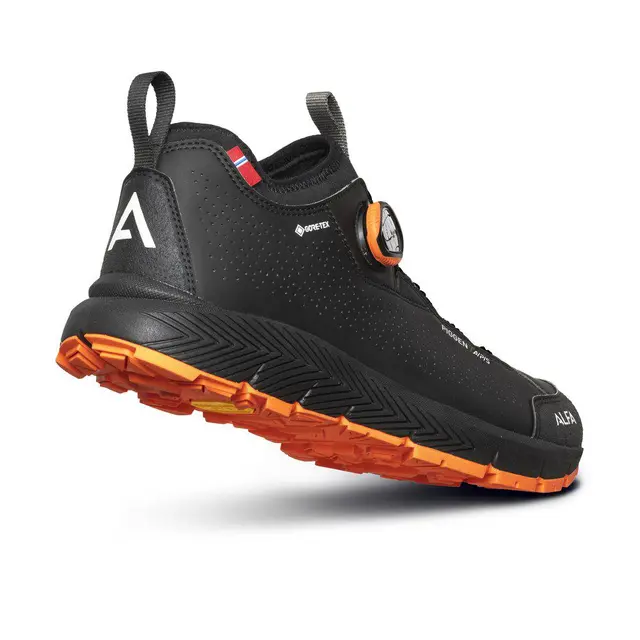 Alfa Piggen A/P/S GTX M Black 40 Lätt och slitstark sko 
