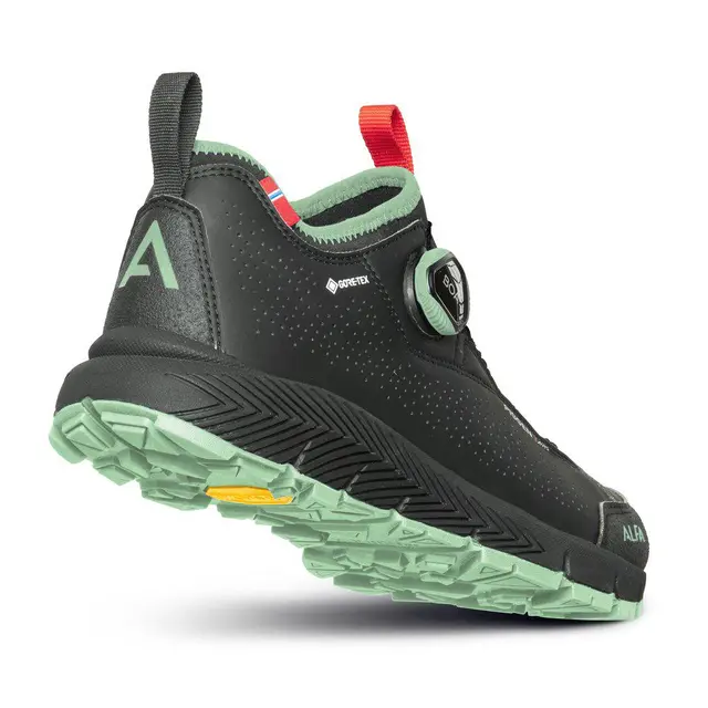 Alfa Piggen A/P/S GTX W Black 36 Lätt och slitstark tursko 