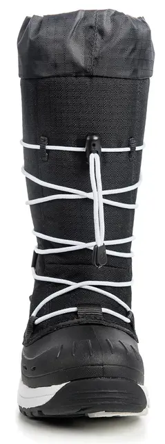 Baffin Snogoose Dam Svart/Vit 36 7-lagers innerstövel och snölås 