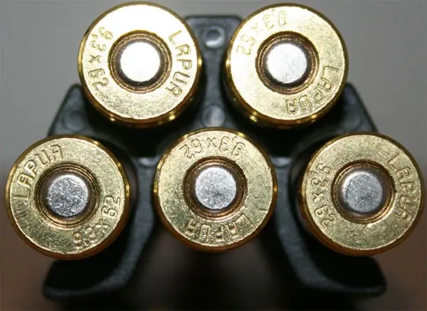 Baggen Patronholder Standard Grön patronholder for 5 patroner 