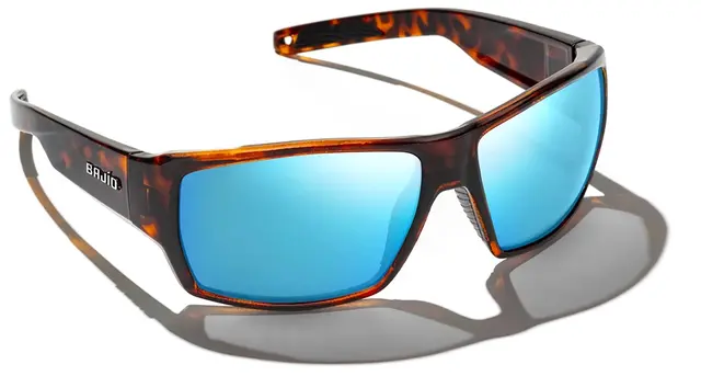 Bajio Vega Dark Tort Matte +1.5 Blue Mirror Polycarbonat solbriller 