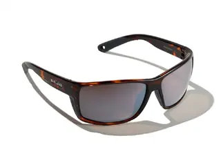 Bajio Bales Beach Dark Tort Gloss Silver Mirror Glass