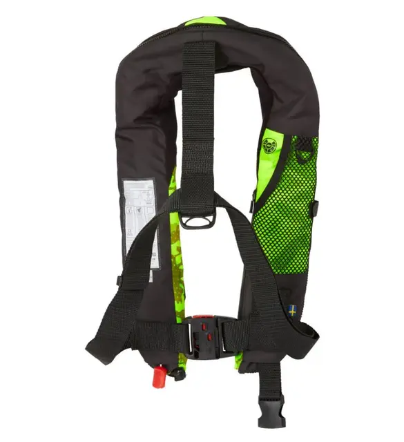 Baltic Mako Automatisk Självuppblåsbar flytväst för fiskare 