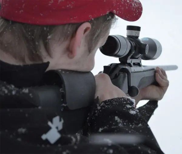 Bearskin Bearproof Precision Sort Solid og stabil kolbekam/kappe 