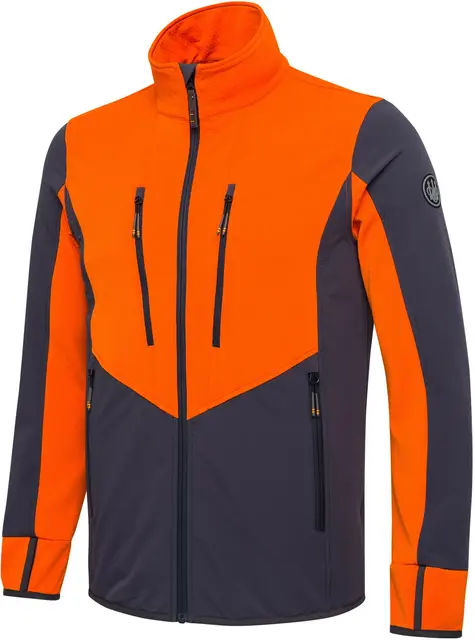 Beretta Rupicapra Jacket EbonyOrange 3XL Lätt och snabbtorkande fleecejacka 