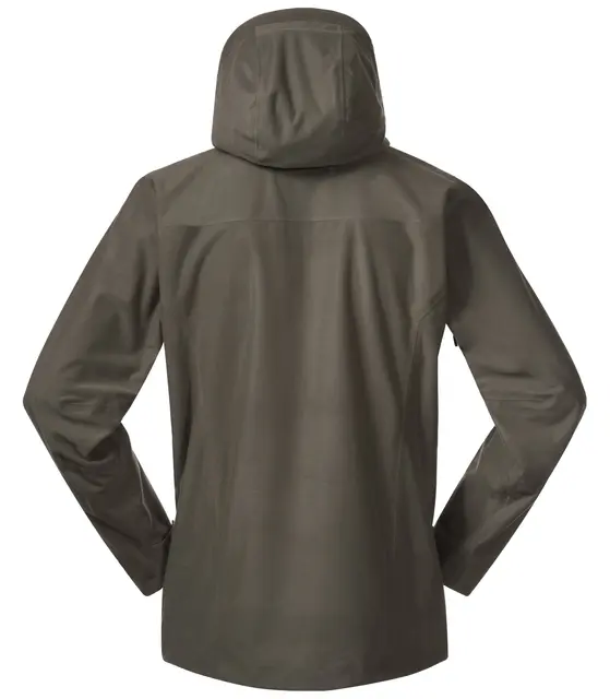 Bergans Hogna 3L Jacket Green Mud S 3-lagers skaljacka för jakt 