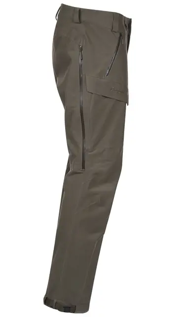 Bergans Hogna 3L Pant Green Mud S 3-lagers skallByxa till jakt 