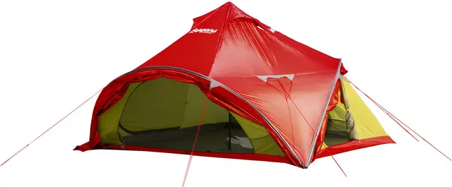 Bergans Wiglo LT 4 Red V2 Robust og stabilt helårstelt 