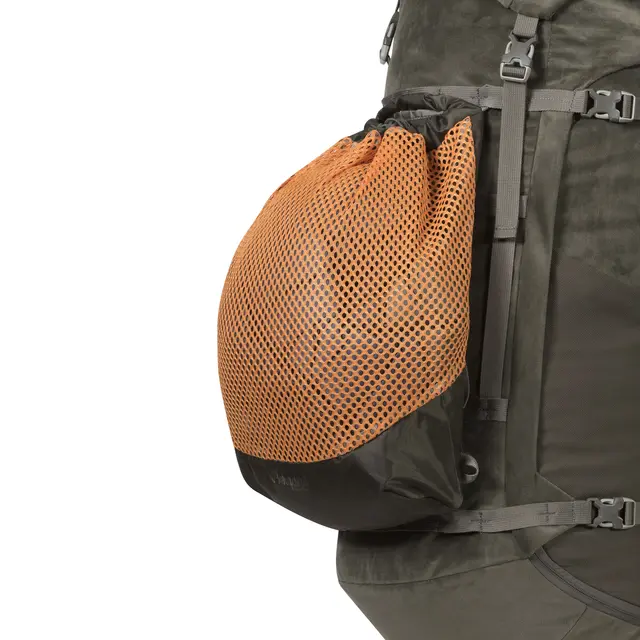 Bergans Budor V2 45L Grønn Full komfort med og uten børse 