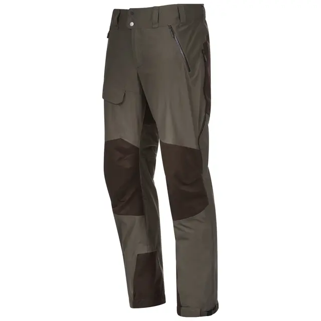 Bergans Hogna V2 2L Pants M Green Mud/Dark Wood Brown 