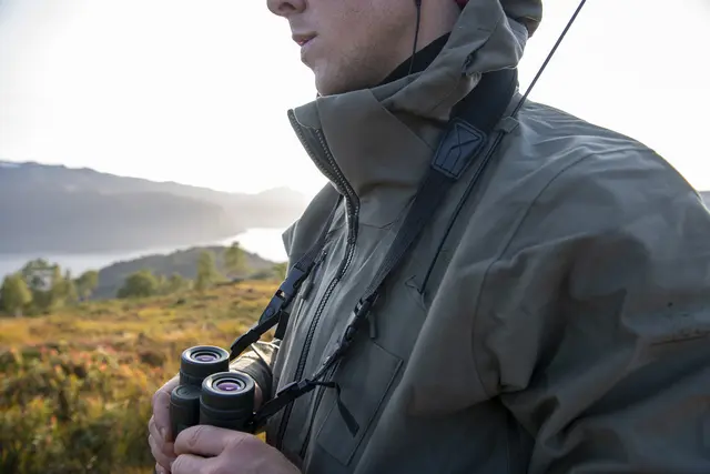 Bergans Hogna 3L Jacket Green Mud S 3-lagers skaljacka för jakt 