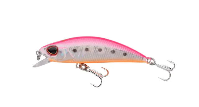 Berkley DEX Bullet Jerk 5cm Pink Shrimp Liten wobbler for hurtigflytende vann 