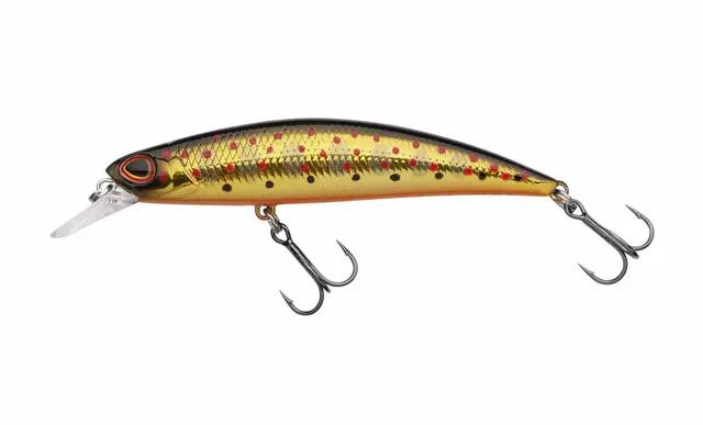 Berkley DEX Bullet Jerk 8cm Golden Trout Wobbler for raske predatorer 