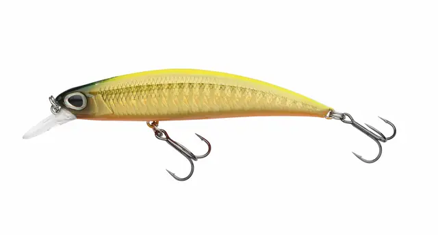 Berkley DEX Bullet Jerk 8cm Yellow Back Wobbler for raske predatorer 