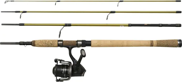 Abu Garcia Phazer Pro Travel Salmon 5-delt haspelsett 10'6" 15-50g 