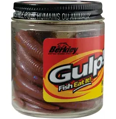 Berkley Gulp Daggmask 15cm Brun Bete till mete