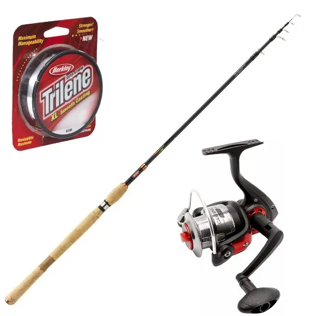 Berkley Lightning HT Tele 7' 3-15g fiskeset med cardinal 52 och trilene 