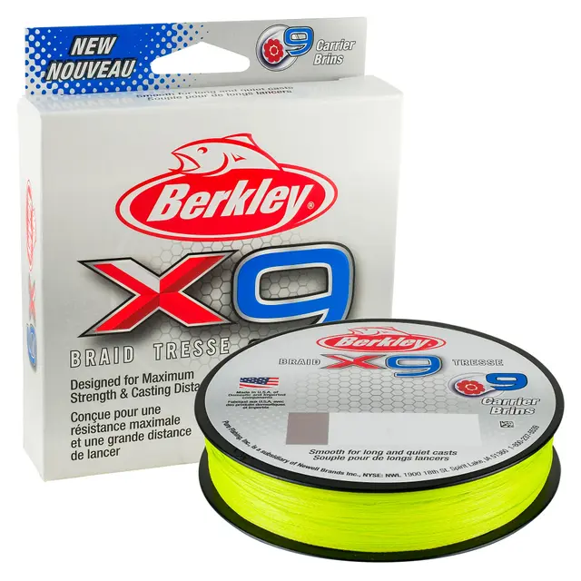 Berkley X9 150m Flame Green 0,17 mm 