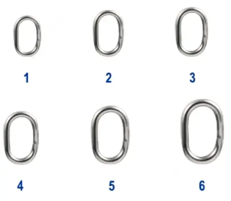 BKK Split Ring-55 #1 20-pack 