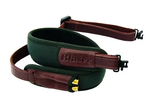 Blaser Bärrem Neopren og Lær Gummierte og godt synlig riflereim 