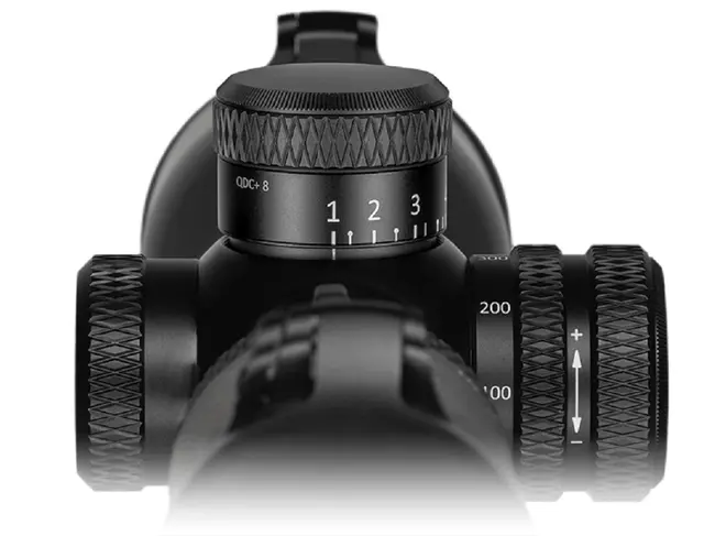 Blaser B2 QDC+ ballistisk tårn Quick Distance Control 