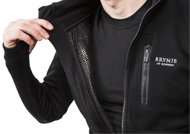 Brynje Antarctic Ulljakke Sort XS 