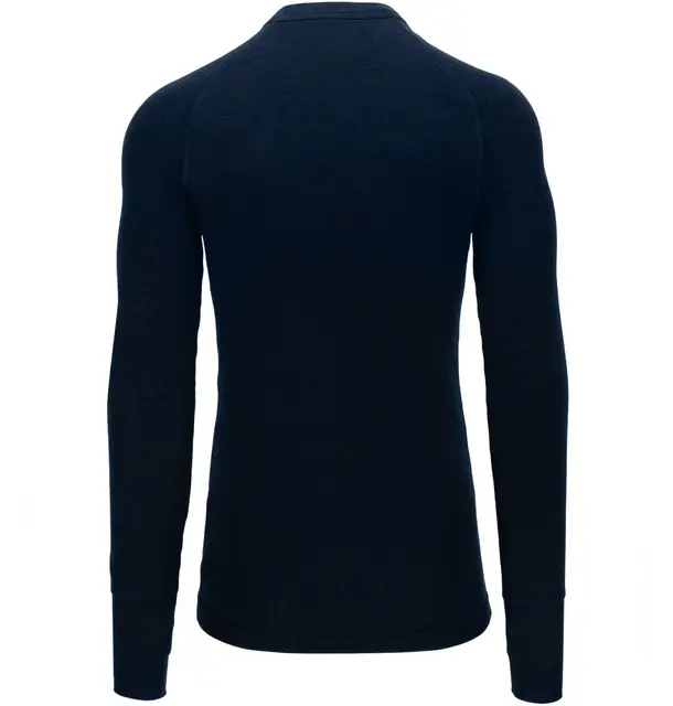 Brynje Arctic Shirt med tumgrepp XS Ventilerande tröja m/rund hals - Navy 
