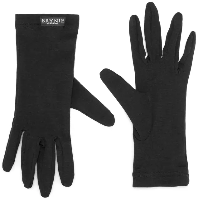Brynje Classic Gloves, liners S Tynn vante i 80% Merinoull, 20% Polyamid 
