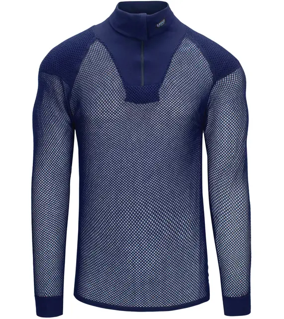 Brynje Super Thermo Zip Polo Navy S Super Thermo med inlägg 