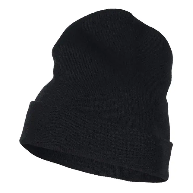 Bråtens Lue Sort One-Size Enkel og god lue av 80% ull og 20% nylon 