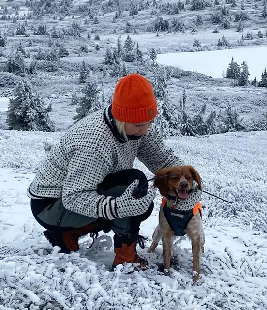 Bråtens Islender Vantar Vit/svart M Sköna och varma vantar, dubbelstickade 