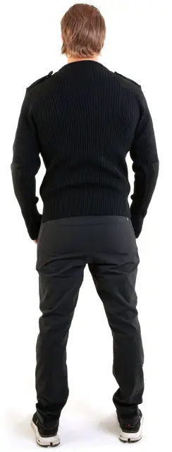 Bråtens Nato Genser Sort XS Klassisk natogenser i ull og polyester 