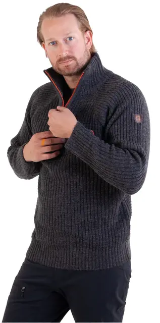 Bråtens Villmark Genser Grå 3XL God og varm allsidig genser 