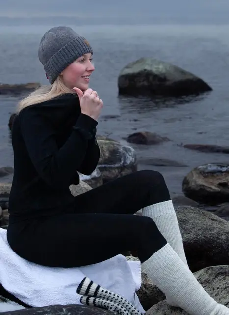 Bråtens Merino ulltrøye Sort XS 