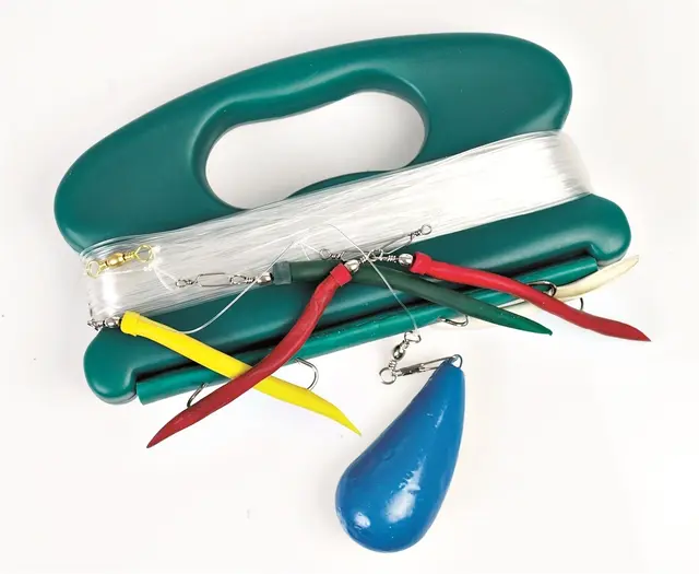 CAL Harpa Storharpa Fiskeharpa med gummimask 