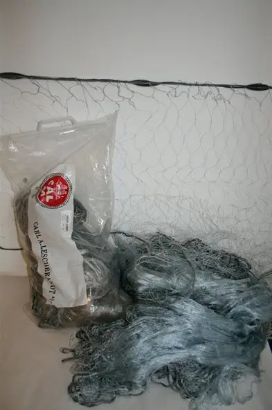 Flundra Nät 70mm n 1,5 50mx1,25m blå Flundra Nät 