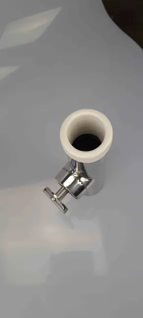 C.A.L Rustfri 304 fiskestangholder For rekke/pulpit 19-25 mm 